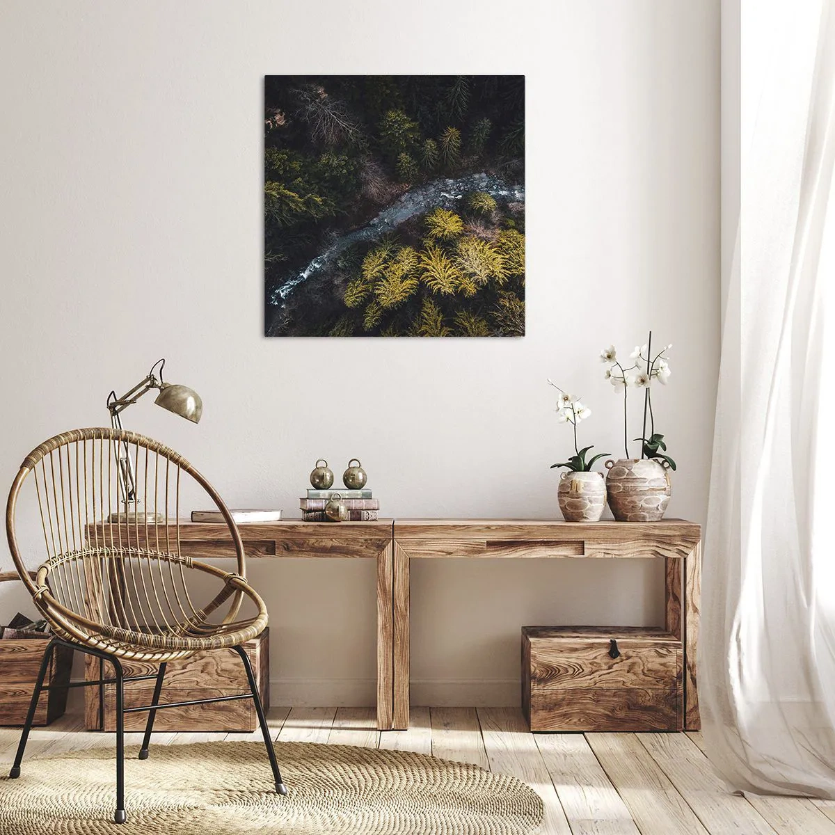 Vászonkép - Gyorsan, egyre gyorsabban - 40x40 cm