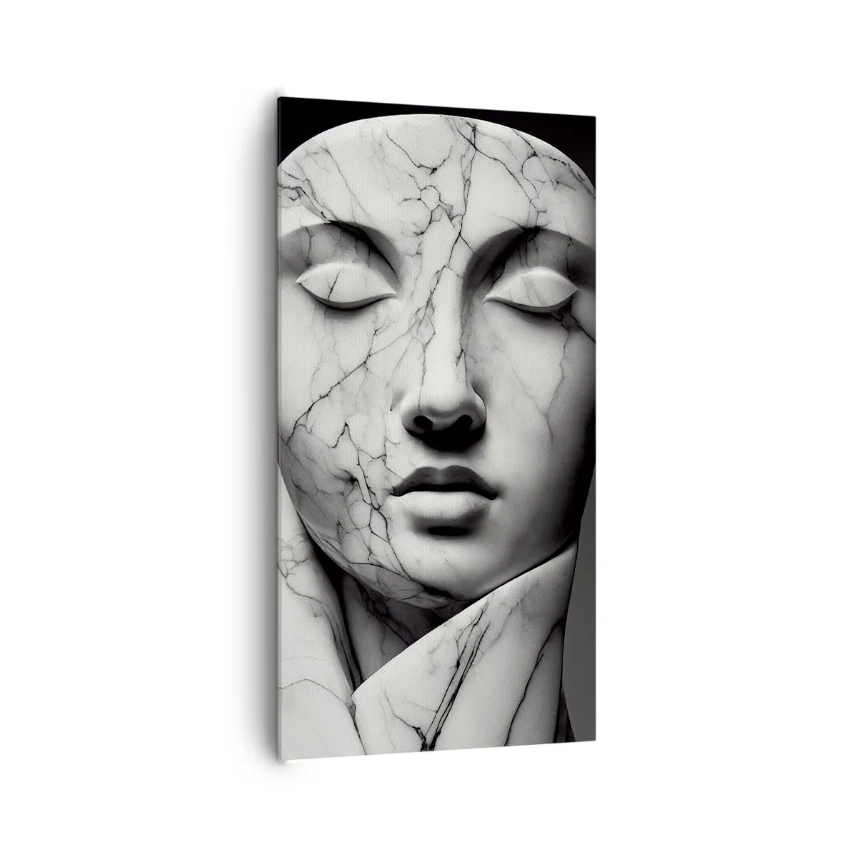 Vászonkép - Márvány formák - 65x120 cm