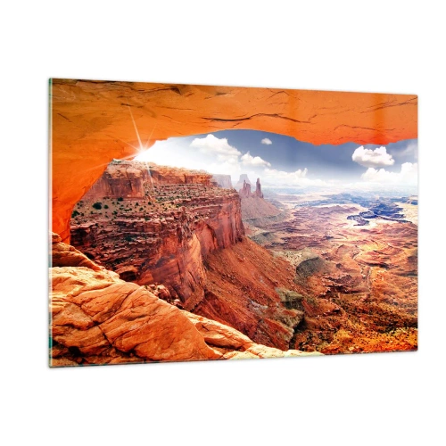 Üveg kép - Maga a természet faragta - 120x80 cm