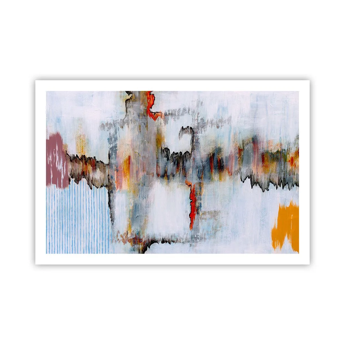 Poszter - Egy bottal a vízen - 91x61 cm