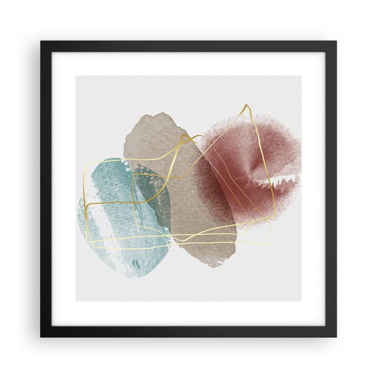 Poszter fehér keretben - Az űr koralljai - 40x40 cm