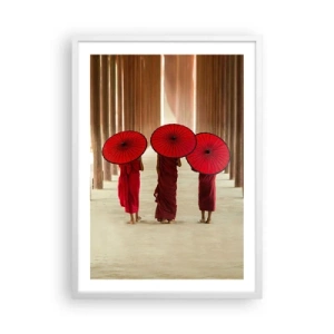 Poszter fekete keretben - Útban a Tiszta Föld felé - 50x70 cm