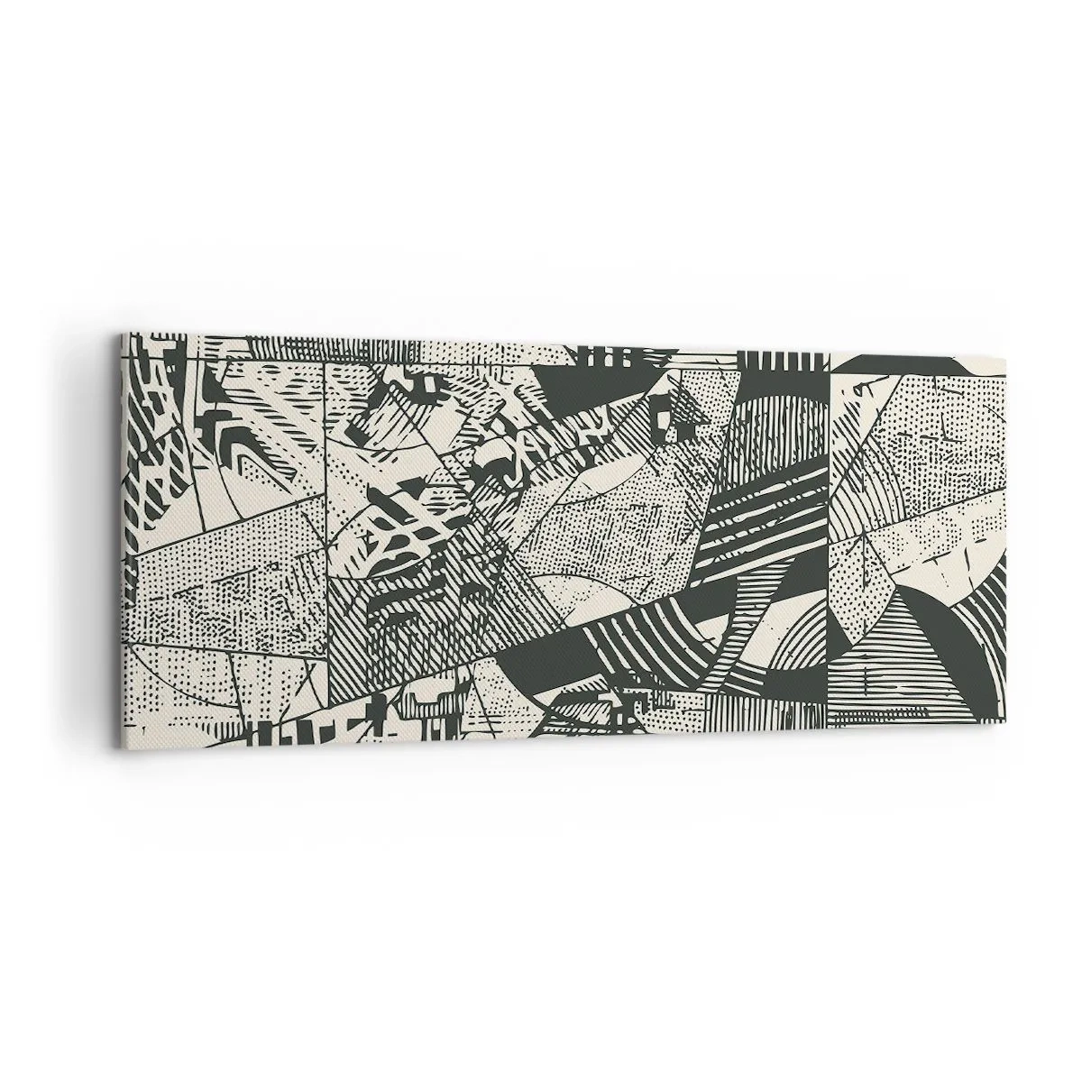 Vászonkép - A jelenkor dinamikája - 120x50 cm