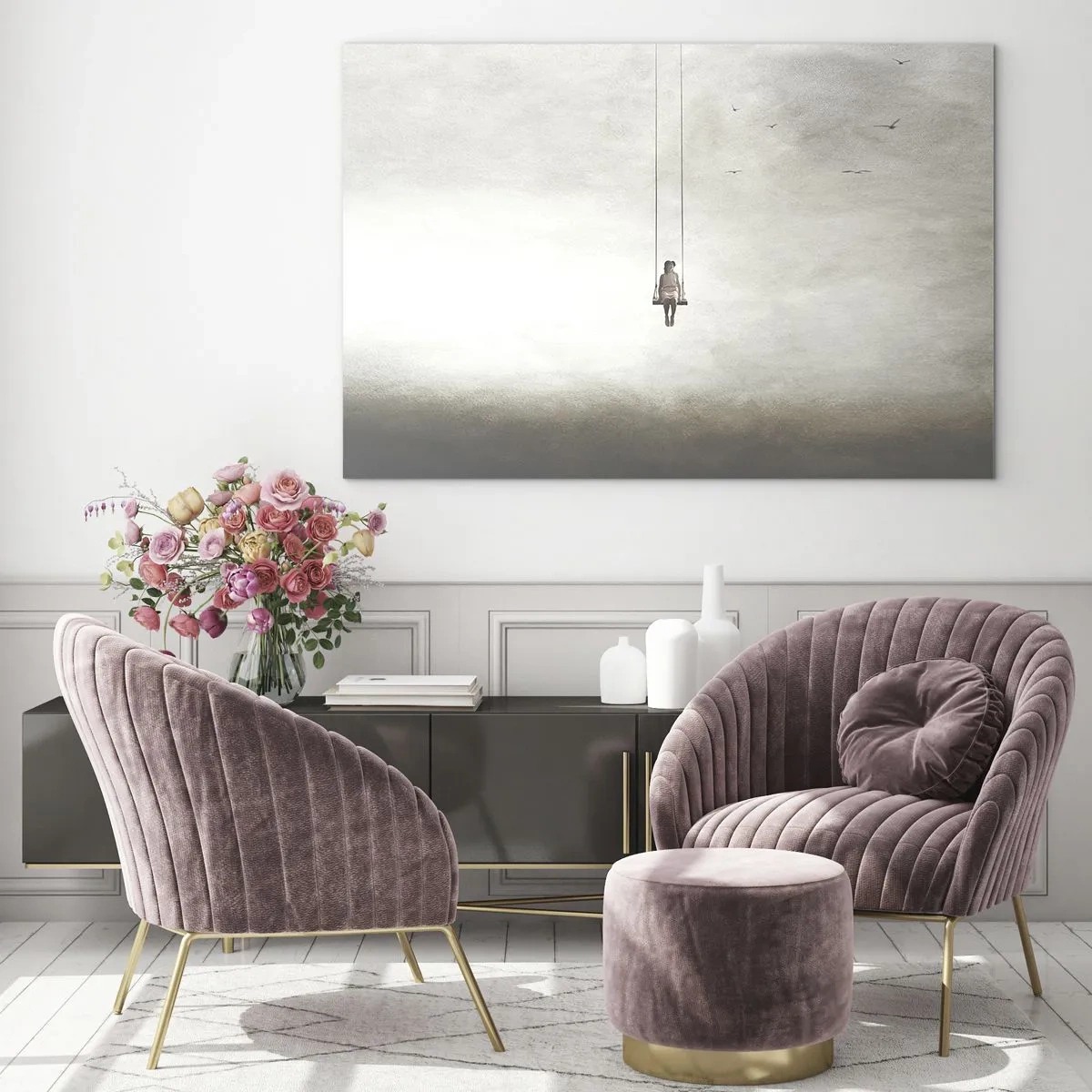 Üveg kép - A bennünk lévő gyerek - 120x80 cm