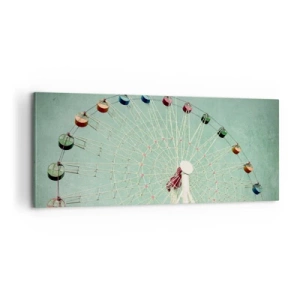 Vászonkép - Gyere játszani - 100x40 cm