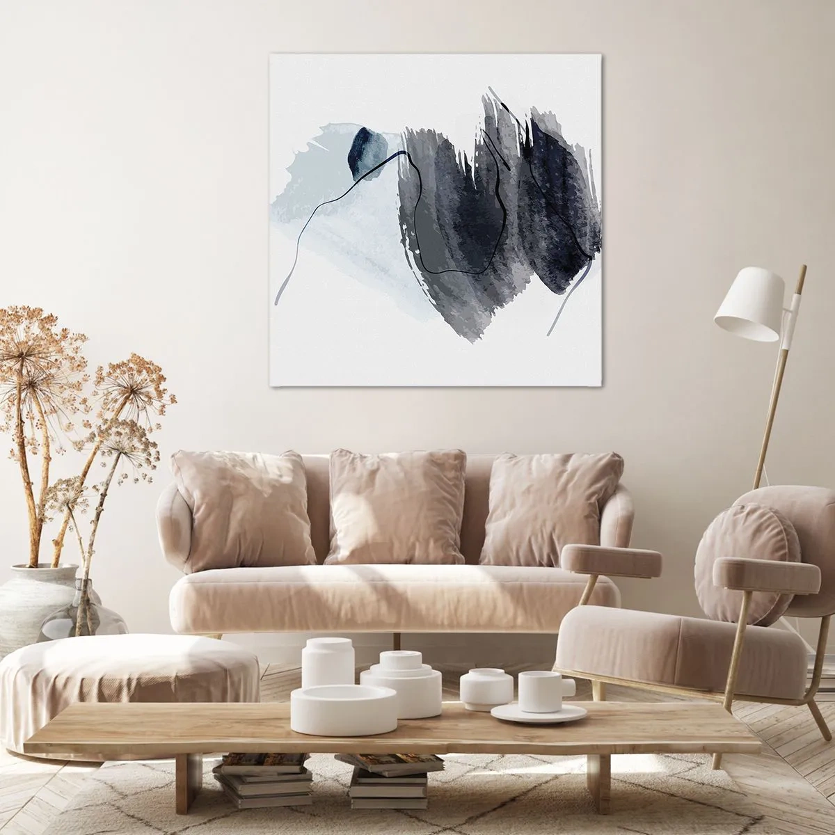 Vászonkép - Intenzitás és mozgás - 40x40 cm