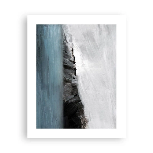 Poszter - Víz - föld: az elemek összecsapása - 40x50 cm