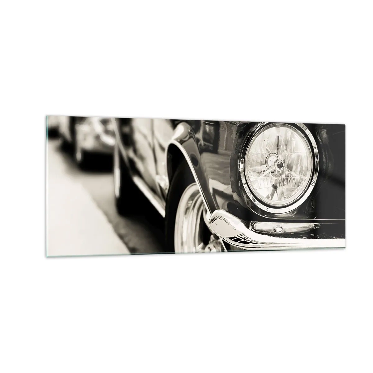 Üveg kép - Tartós ragyogás - 100x40 cm