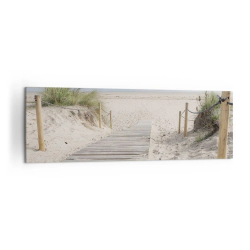 Vászonkép - A horizontig - 160x50 cm