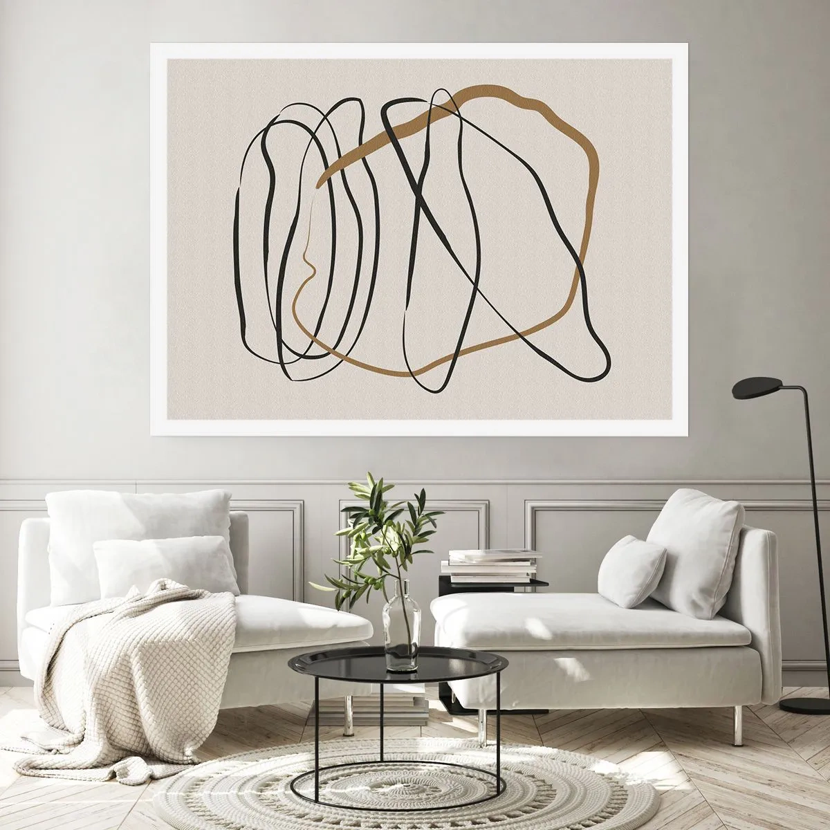 Poszter - Kompozíció - birtokló tánc - 91x61 cm