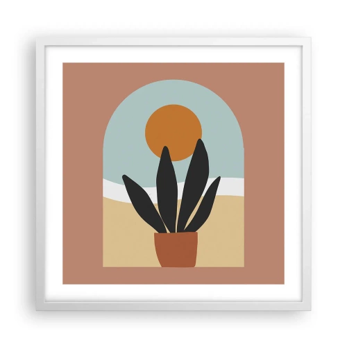 Poszter fekete keretben - Kis örömök - 50x50 cm