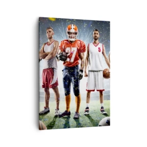 Vászonkép - Mezei gladiátorok - 50x70 cm