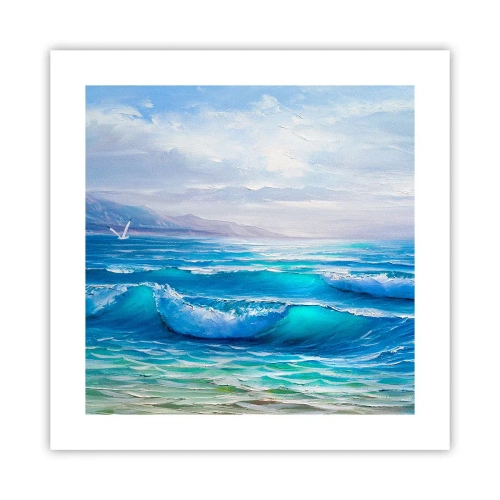 Poszter - Megkönnyebbülést hoz - 40x40 cm