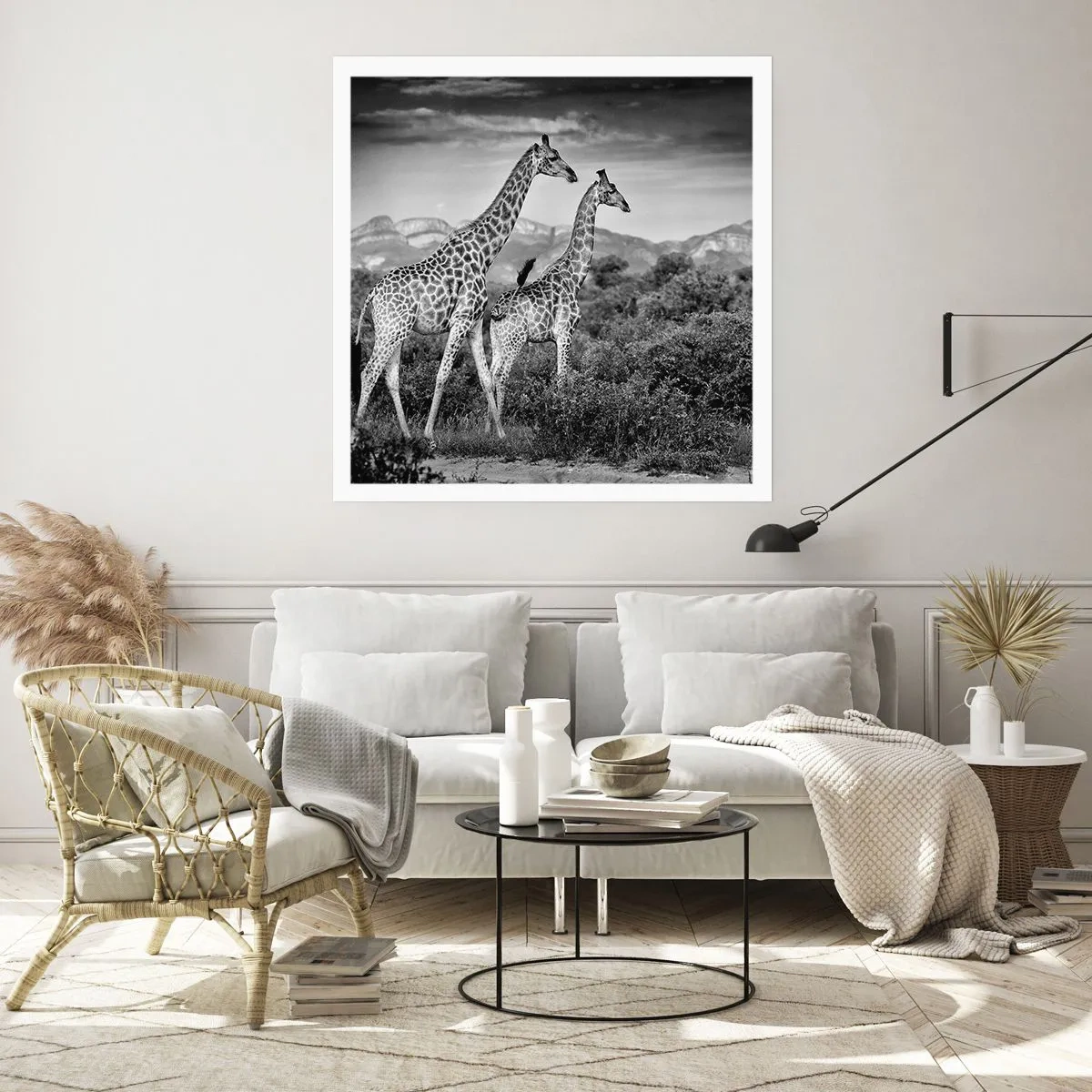Poszter - Magas rangok Afrikában - 60x60 cm
