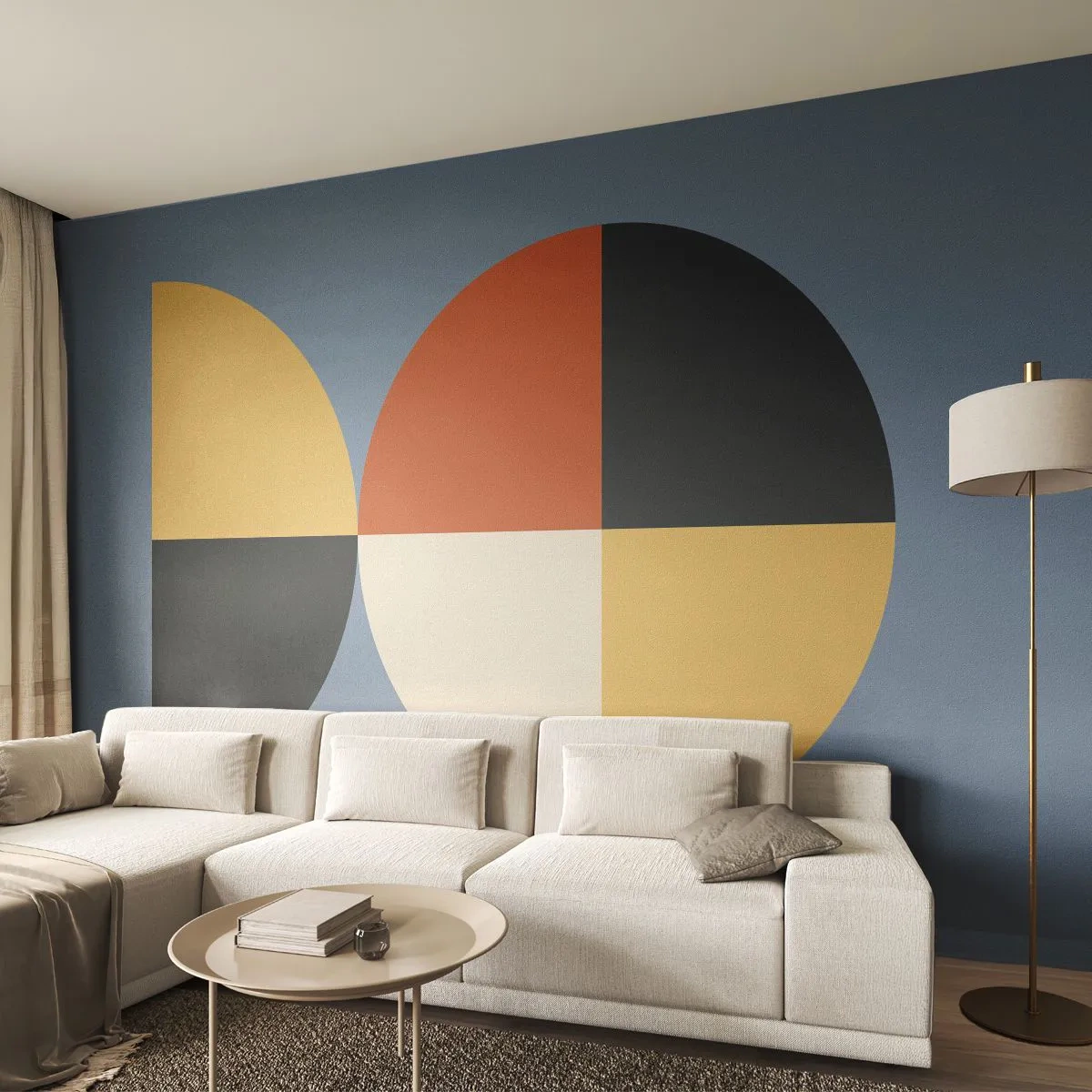Fotótapéta Premium Sand - Nézd és számolj - Absztrakció, Grafika, Modern művészet - 100x70 cm