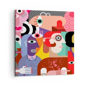 Vászonkép - Picassó úrtól vagyunk - 60x60 cm