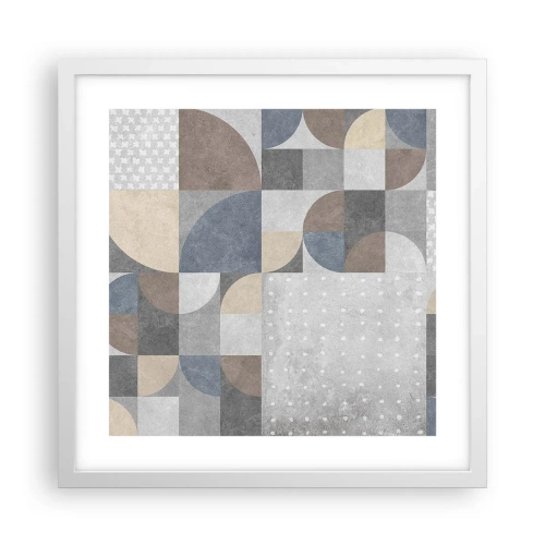 Poszter fekete keretben - Kerámia fantázia - 40x40 cm