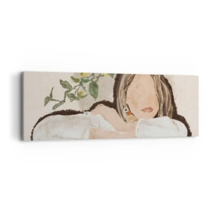 Vászonkép - Déli szépség - 90x30 cm