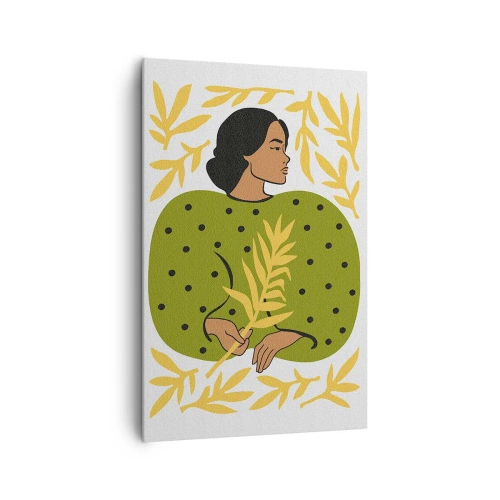 Vászonkép - Hawaii lány - 80x120 cm