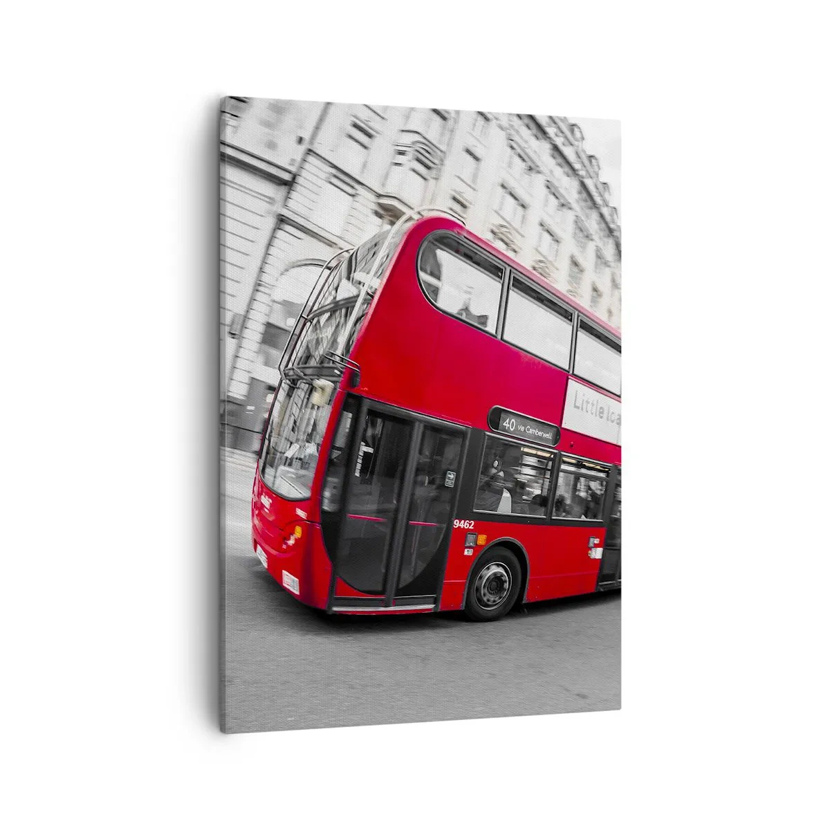 Vászonkép - London hagyományosan - by bus - 50x70 cm