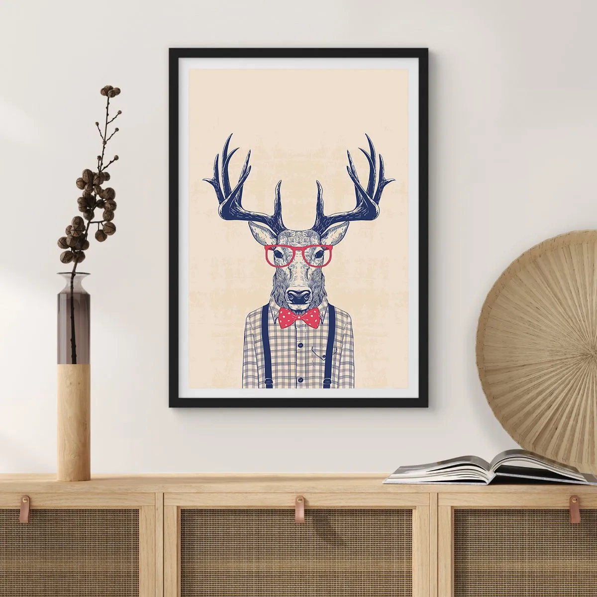 Poszter fehér keretben - Mókás extravagancia - 70x100 cm