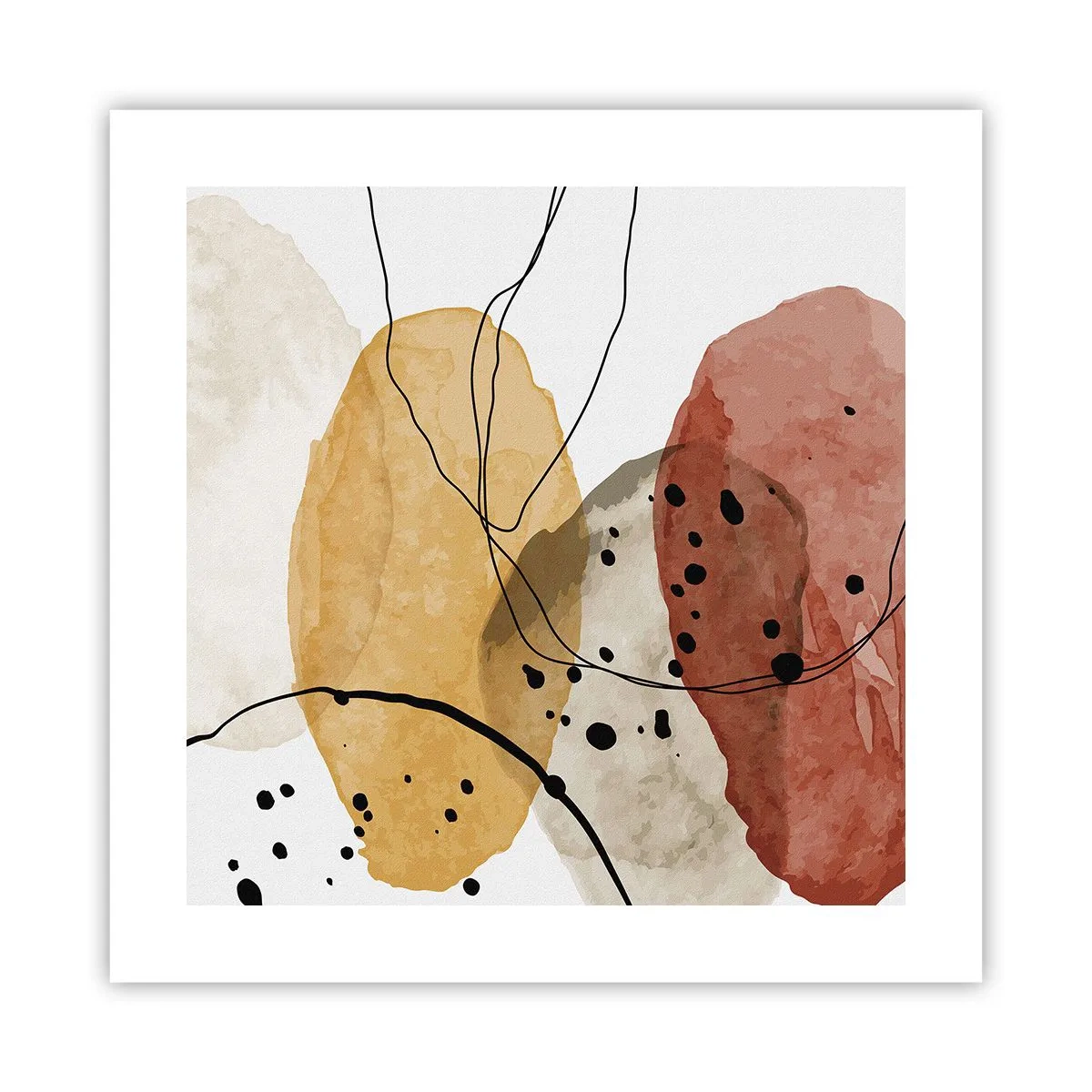 Poszter - Mint a könnyű, friss levegő - 40x40 cm