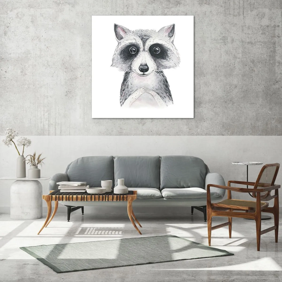 Üveg kép - Egy pillanat meghatottságra - 70x70 cm