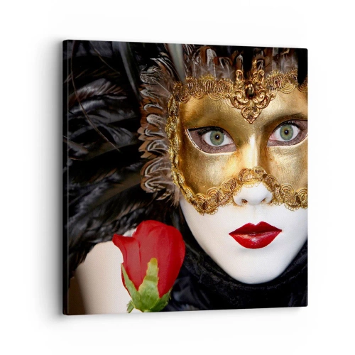 Vászonkép - Mert az élet egy nagy bál - 30x30 cm