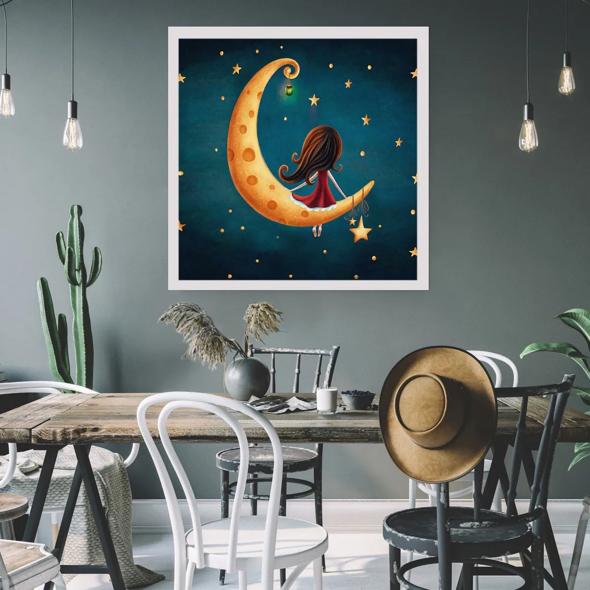 Poszter - Egyszer volt… - 60x60 cm