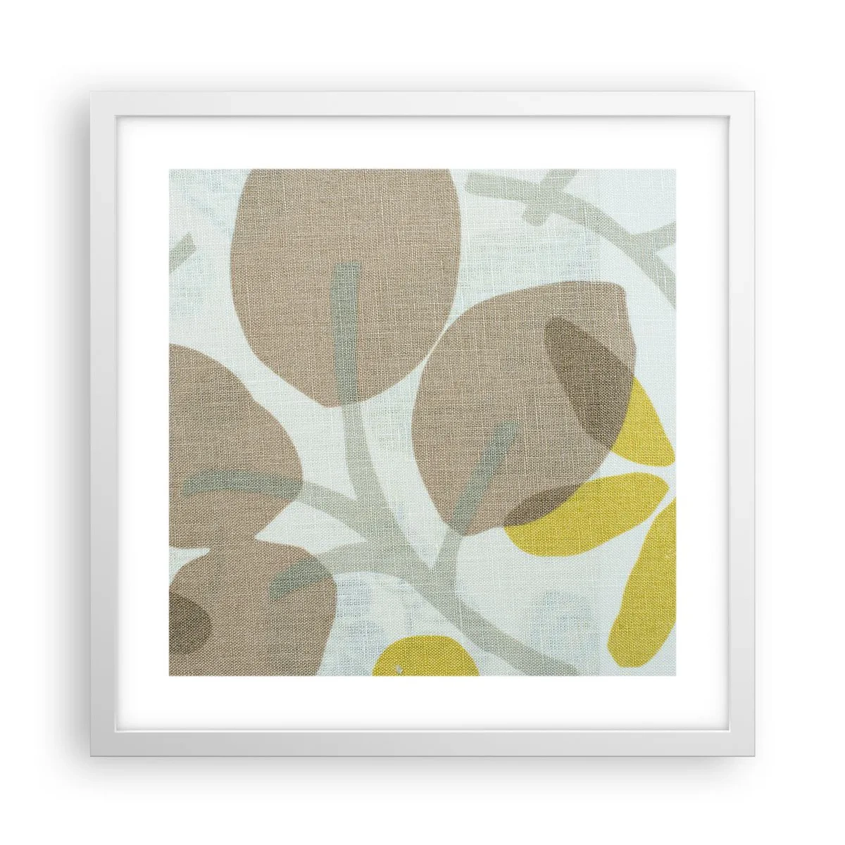 Poszter fekete keretben - Kompozíció a napsütésben - 40x40 cm