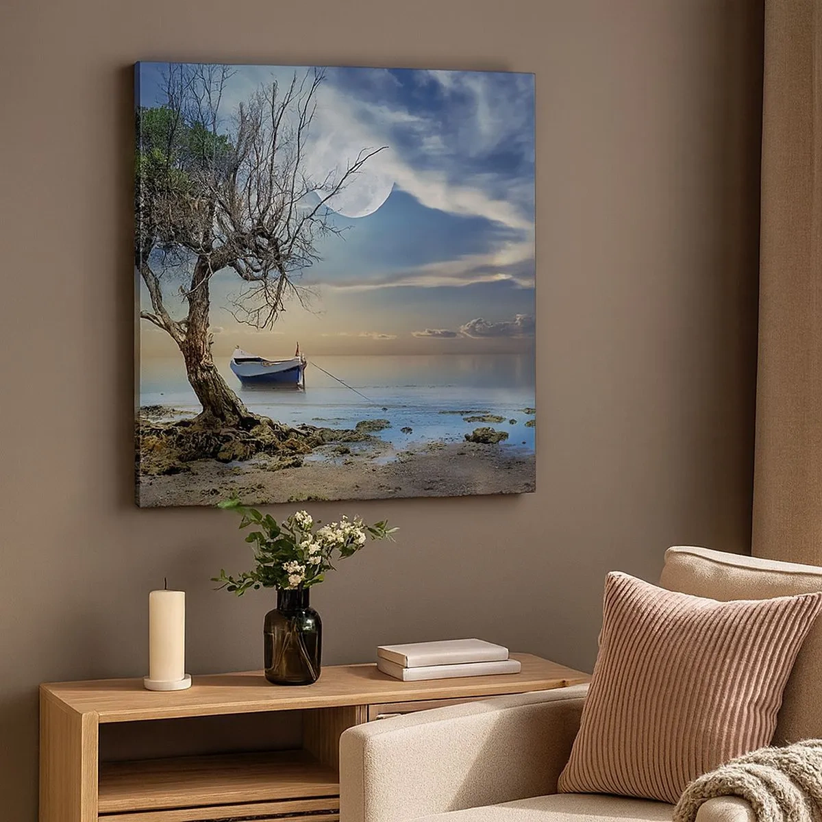 Vászonkép - Ez a vég vagy a kezdet? - 30x30 cm