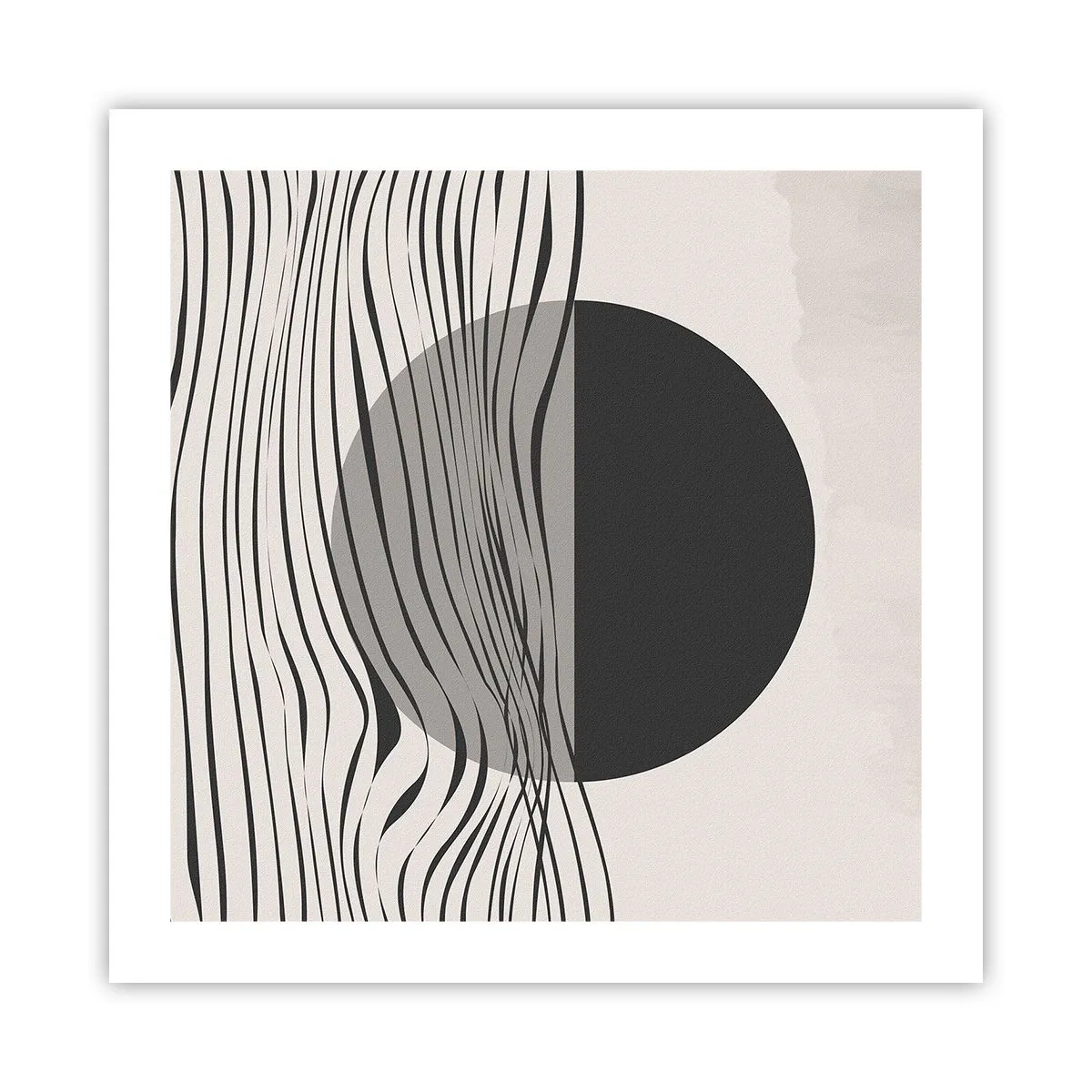 Poszter - A feles kompozíciója - 50x50 cm