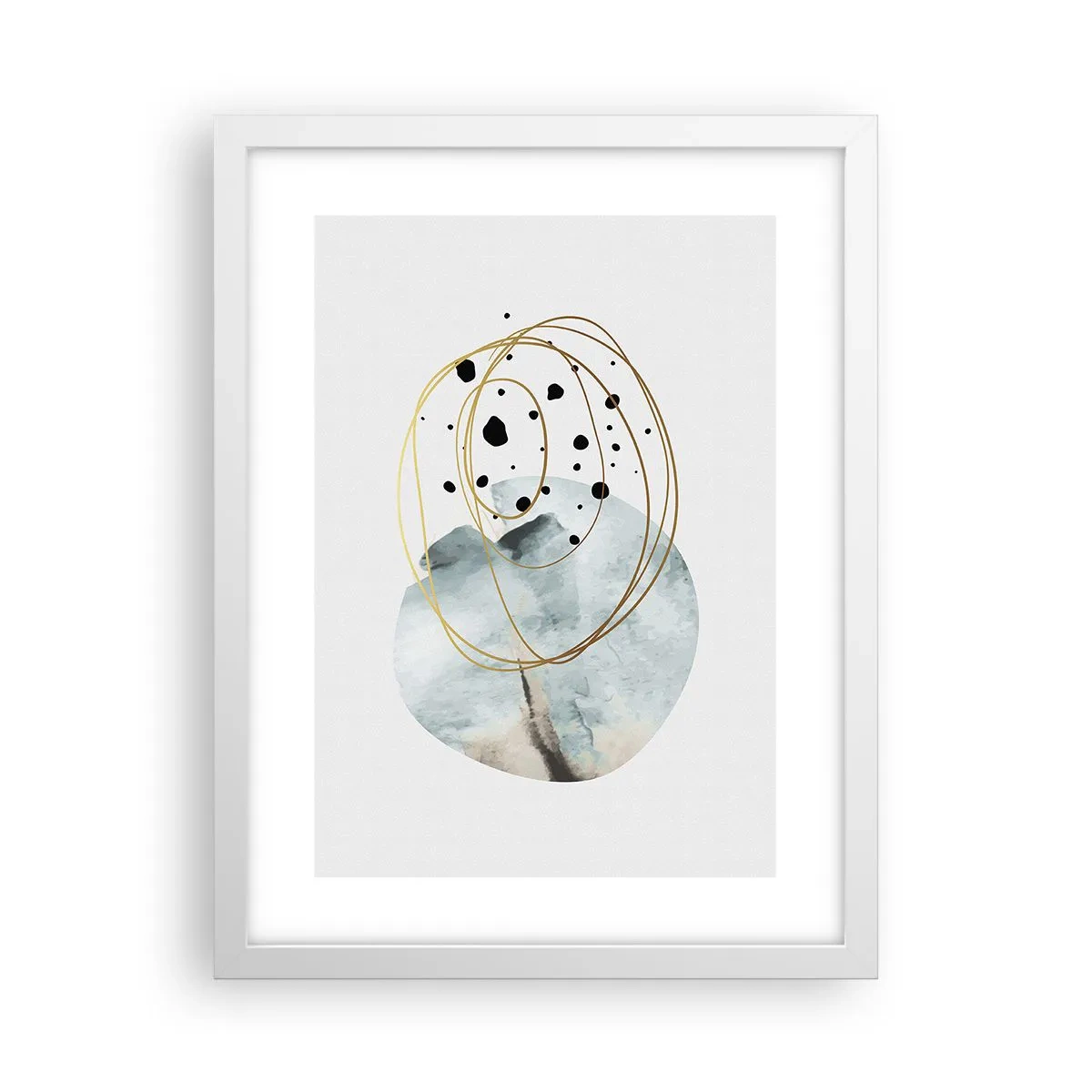 Poszter fekete keretben - Az ölelő térben - 30x40 cm