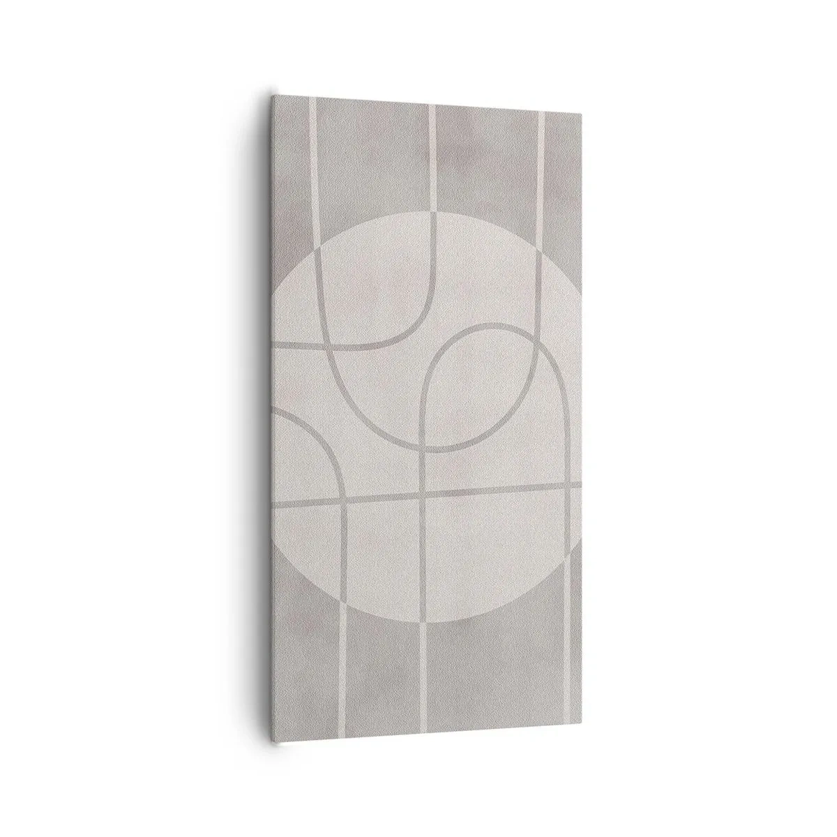 Vászonkép - Körkörös és egyenes - 65x120 cm