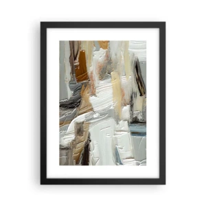 Poszter fehér keretben - Színes rétegződés - 30x40 cm