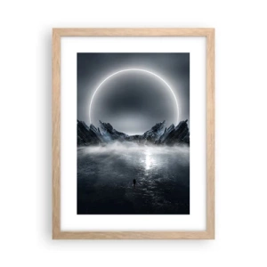 Poszter világos tölgy keretben - Egy történet fináléja - 30x40 cm