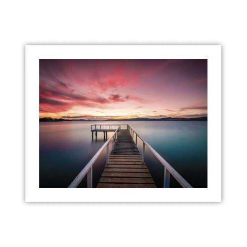 Poszter - Az este szelíd lángja - 50x40 cm