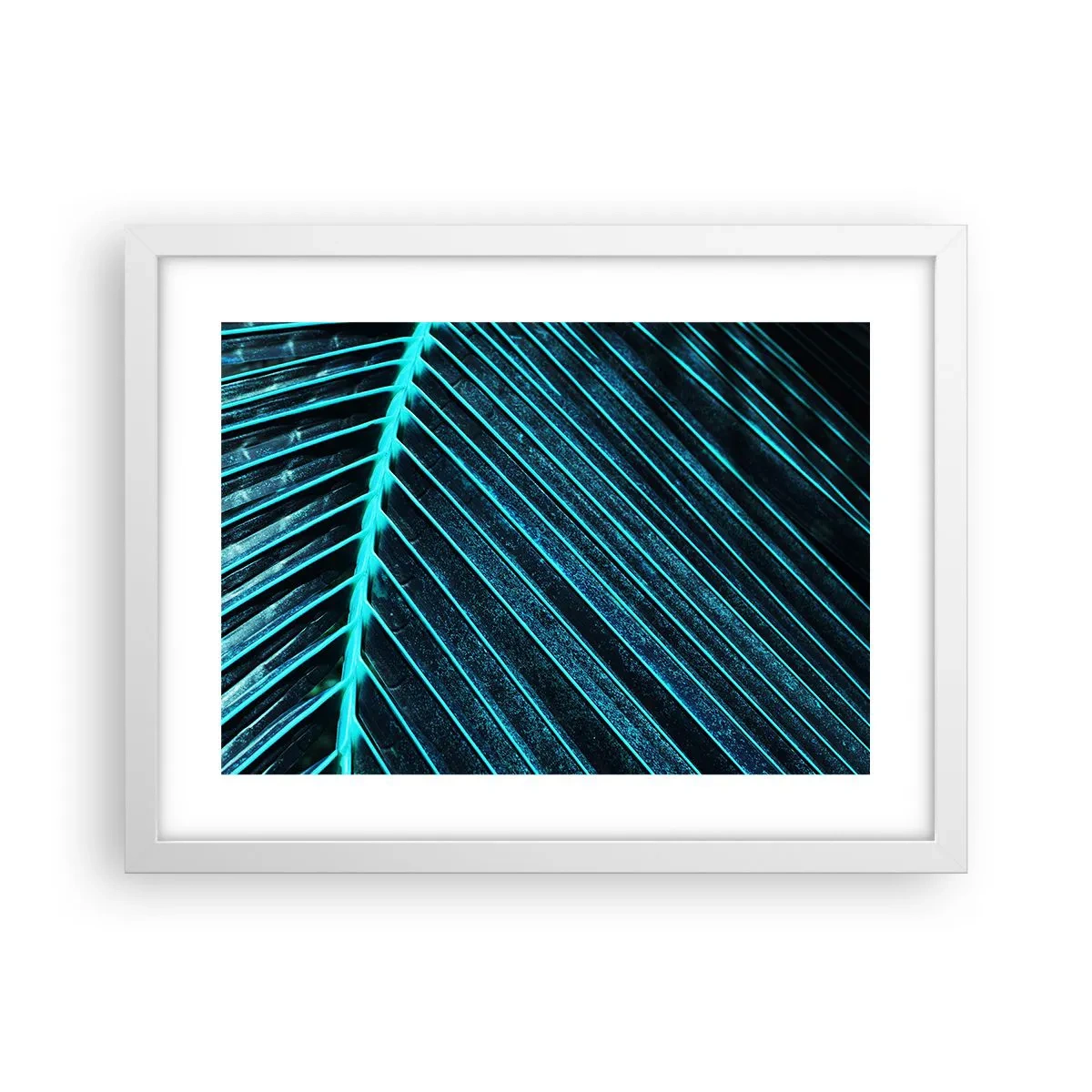 Poszter fekete keretben - A zöld textúrája - 40x30 cm