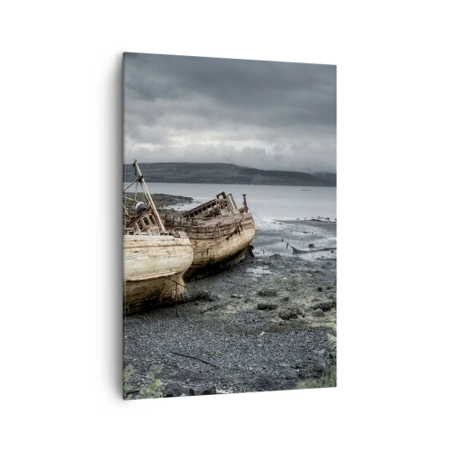 Vászonkép - "A nehézségek méltóságteljes leküzdésének jeleként” - 70x100 cm