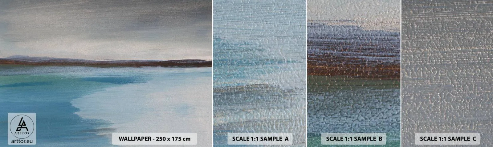 Fotótapéta Minta Standard Eco - Vízszintes tájkép - Tenger, Darab, Strand - 100x30 cm