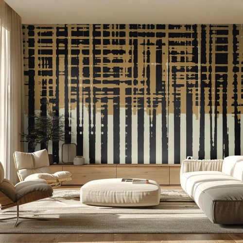 Öntapadós Fotótapéta Deluxe Sticker - Építészeti absztrakció - Absztrakció, Darab, Vonalak - 400x280 cm