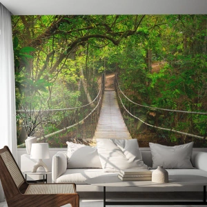 Fotótapéta Standard Eco - Mert van egy kúszónövény a kertben - Tájkép, Erdő, Természet - 400x280 cm