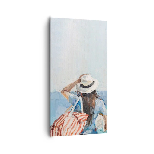 Vászonkép - Üdvözöljük a nyaraláson - 65x120 cm