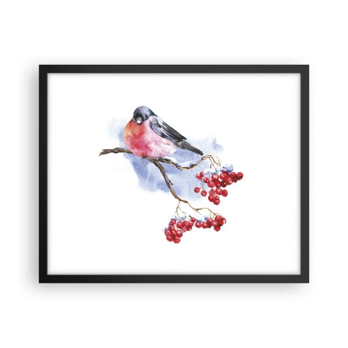 Poszter fehér keretben - Téli színben - 50x40 cm