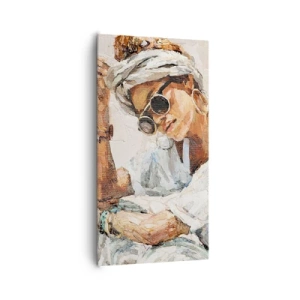 Vászonkép - Portré teljes napfényben - 65x120 cm