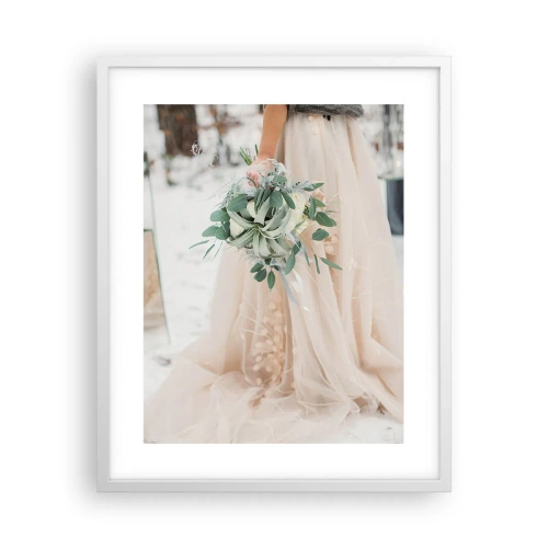 Poszter fekete keretben - És boldogan éltek, míg meg nem haltak. - 40x50 cm