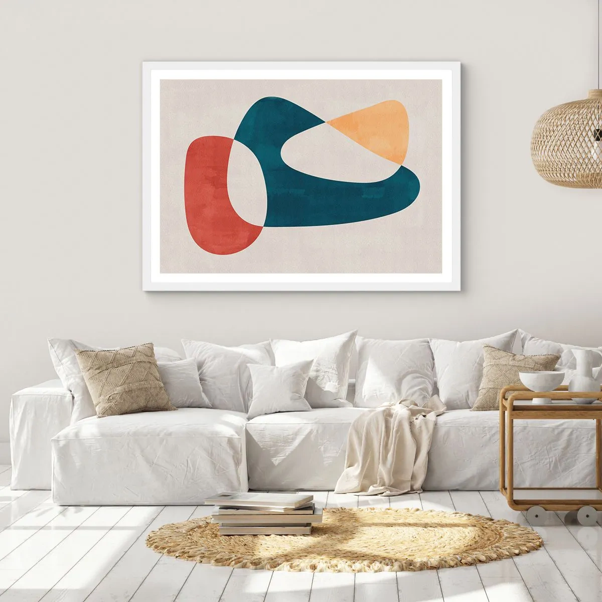 Poszter fekete keretben - Befolyások és metamorfózisok - 50x40 cm