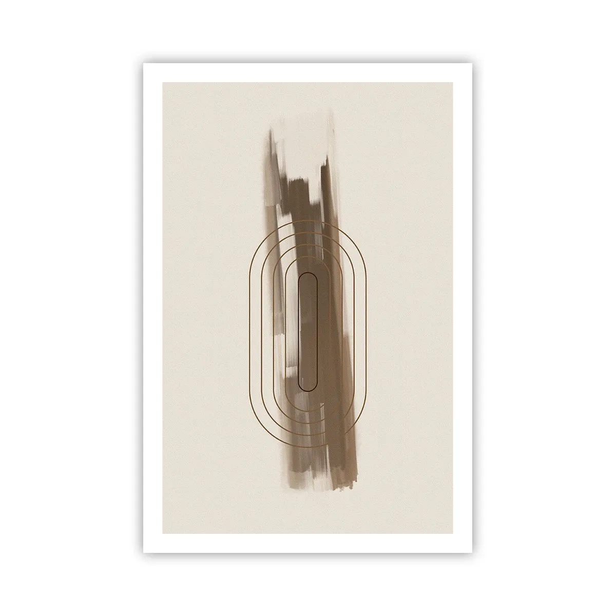 Poszter - Szürke fuvallat - 61x91 cm