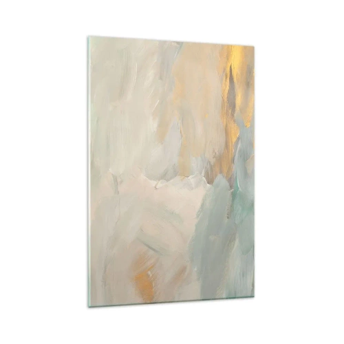 Üveg kép - Absztrakció - a szelídség földje - 80x120 cm