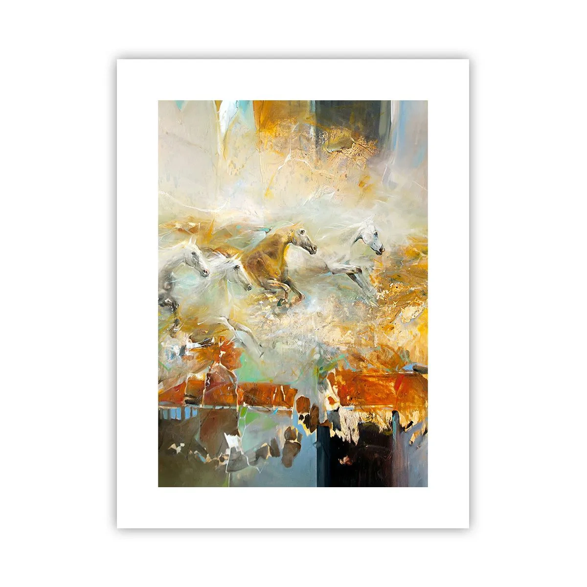 Poszter - Vágta a fényen át  - 30x40 cm